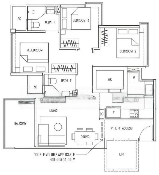 3 Bed Apartment (Condo) for Rent in 35 Gilstead - Image 7