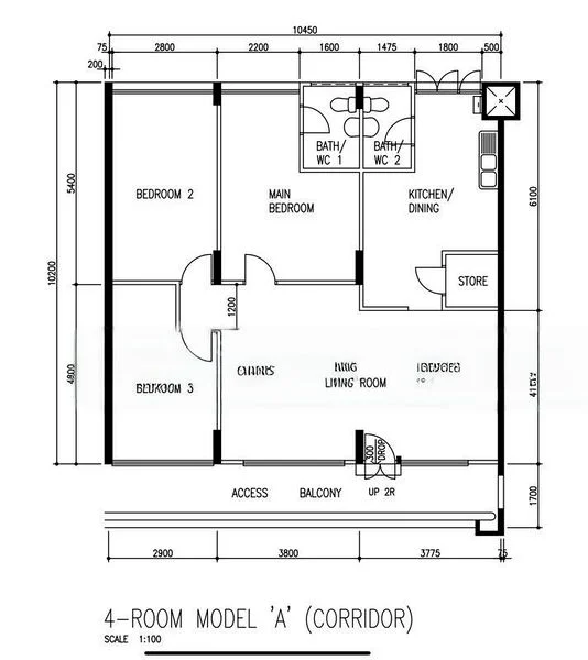 4 Room (4A) HDB for Sale in  4 Toh Yi Drive - Image 8
