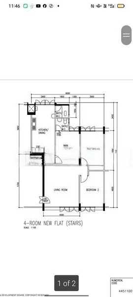 4 Room (4NG) HDB for Sale in  707 Clementi West Street 2 - Image 4
