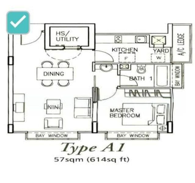 1+1 Bed Condo for Rent in  Amaninda - Image 11