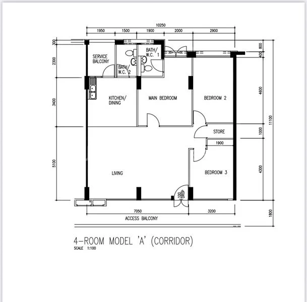 4 Room (4A) HDB for Sale in  758 Jurong West Street 74 - Image 13