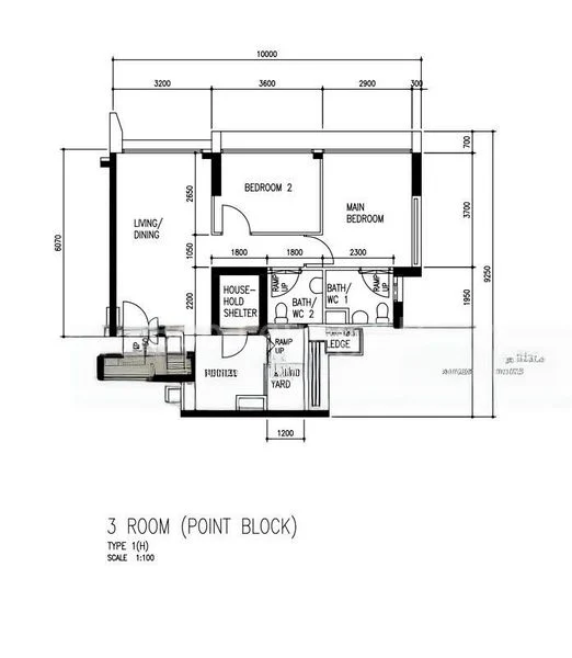 3 Room (3A) HDB for Sale in  339C Kang Ching Road - Image 14