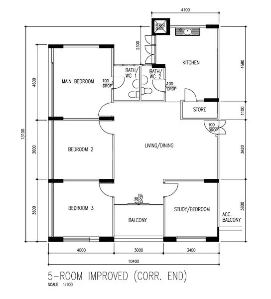 5 Room (5I) HDB for Sale in 658 Yishun Avenue 4 - Image 17