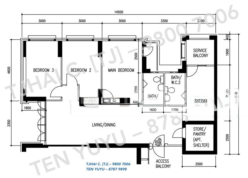 4 Room (4A) HDB for Sale in  312 Sembawang Drive - Image 12