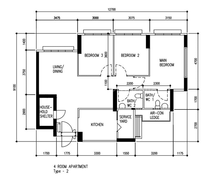 4 Room (4A) HDB for Sale in 671A Yishun Avenue 4 - Image 11