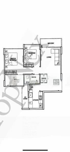 2 Bed Executive Condo for Sale in  Esparina Residences - Image 14