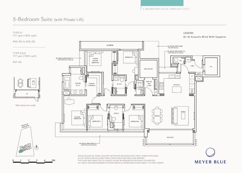 5 Bed Condo for Sale in Meyer Blue - Image 9