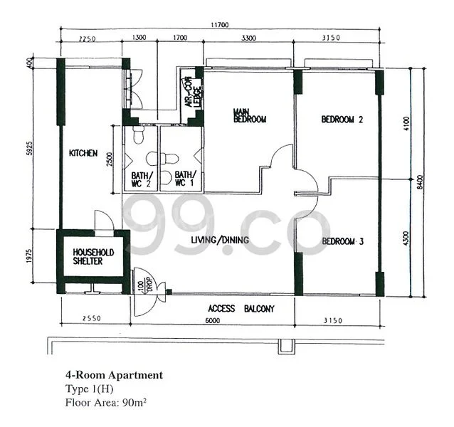 3 Room (3NG) HDB for Rent in 110B Punggol Field - Image 8