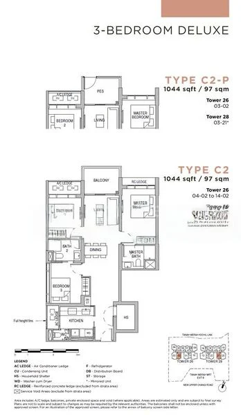 5 Bed Condo for Sale in  Sceneca Residence / Sceneca Square - Image 14