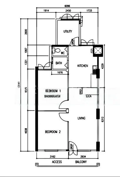 3 Room (3I) HDB for Rent in  203 Toa Payoh North - Image 16