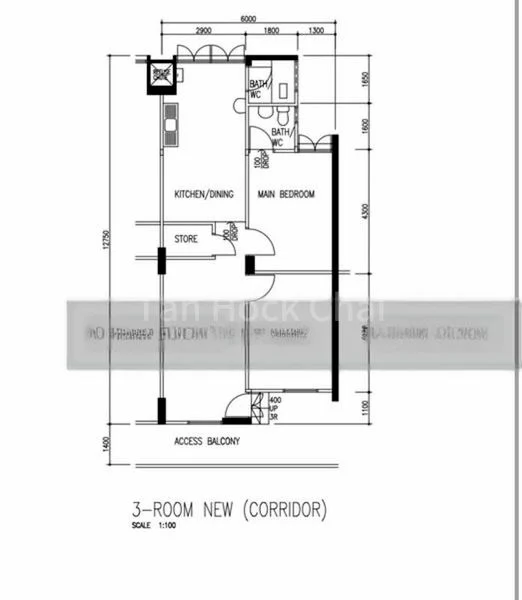 3 Room (3NG) HDB for Rent in  309 Shunfu Road - Image 4