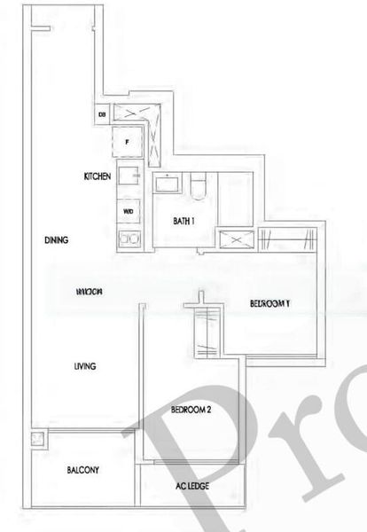 2 Bed Condo for Sale in  Treasure at Tampines - Image 5