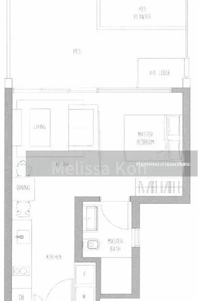 1 Bed Condo for Rent in  Sennett Residence - Image 7