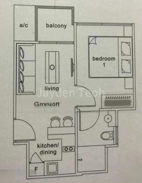 1 Bed Apartment (Condo) for Sale in  Isuites @ Marshall - Image 6