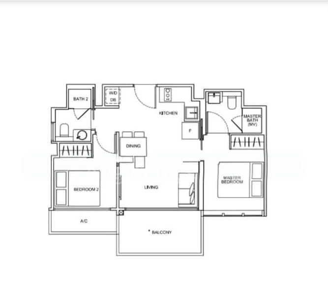 2 Bed Condo for Rent in  Arena Residences - Image 10