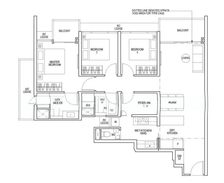 3 Bed Condo for Rent in Piccadilly Grand / Piccadilly Galleria - Image 16