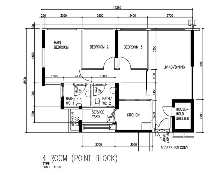 4 Room (4A) HDB for Sale in  615A Edgefield Plains - Image 8