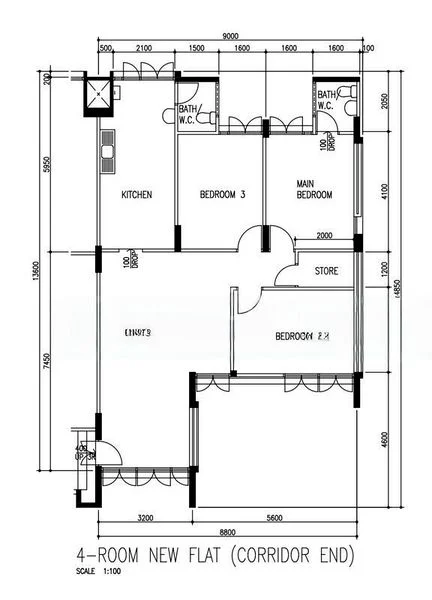 4 Room (4NG) HDB for Sale in 217 Bukit Batok Street 21 - Image 18