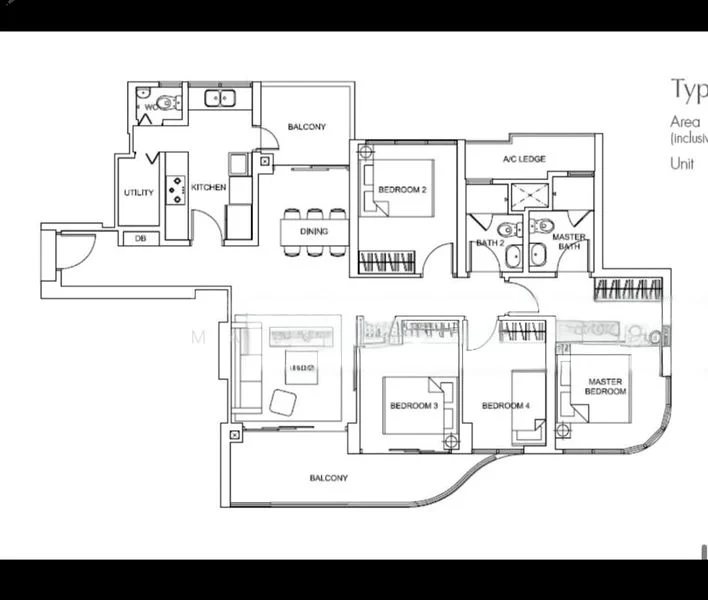 4 Bed Executive Condo for Sale in  Arc At Tampines - Image 5