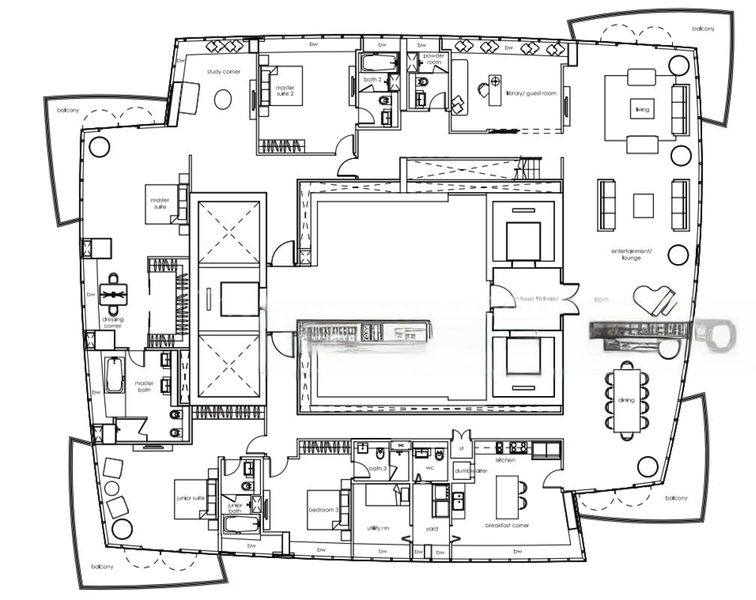 4 Bed Condo for Sale in  One Shenton - Image 17