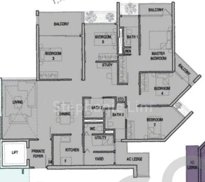 5 Bed Condo for Rent in  The Crest - Image 5