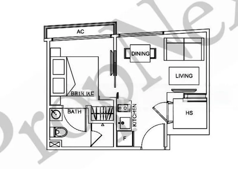 1 Bed Condo for Rent in Loft @ Holland - Image 11