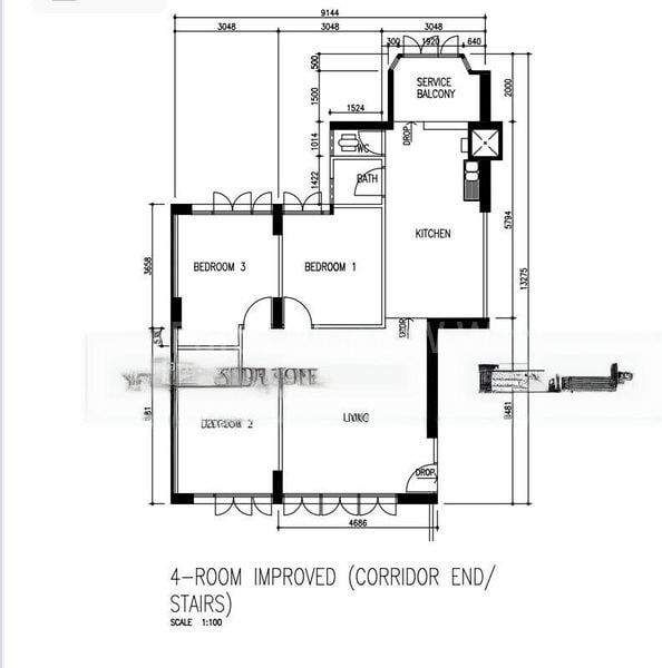 4 Room (4I) HDB for Sale in 61 Marine Drive - Image 11