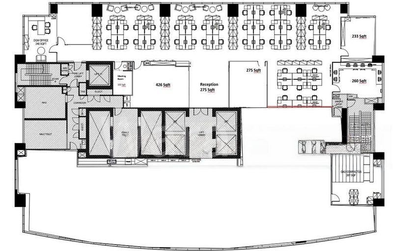 Office for Rent: Nicely Fitted, Grade A Office Space in Raffles Place - Image 13