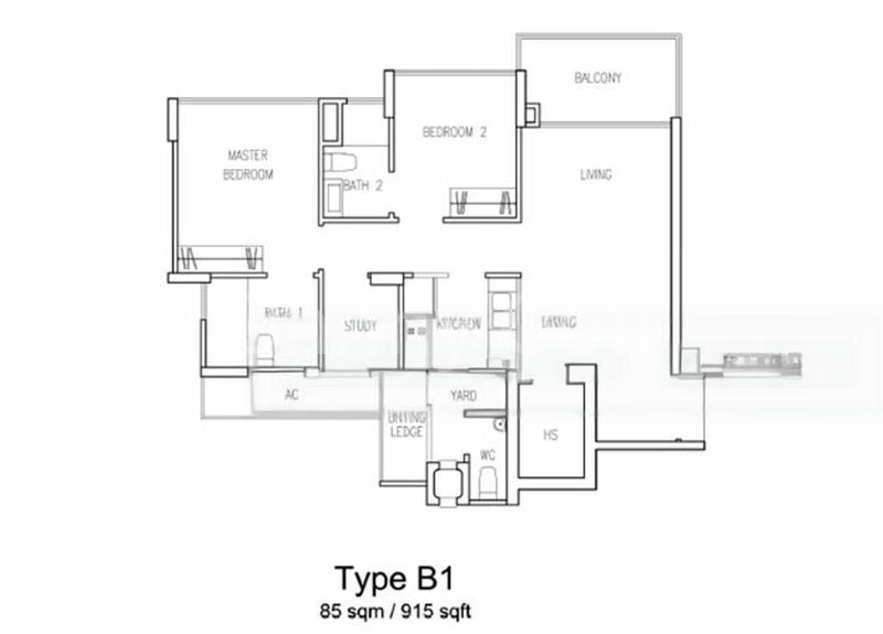 2 Bed Condo for Rent in  A Treasure Trove - Image 9