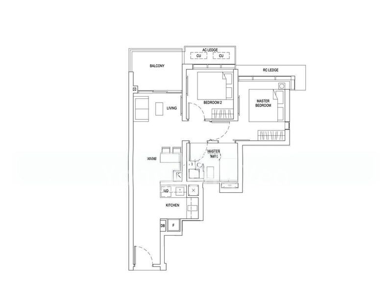 2 Bed Condo for Rent in  Newport Residences / Newport Tower - Image 9