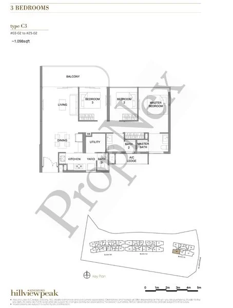 3 Bed Condo for Sale in  Kingsford Hillview Peak - Image 7