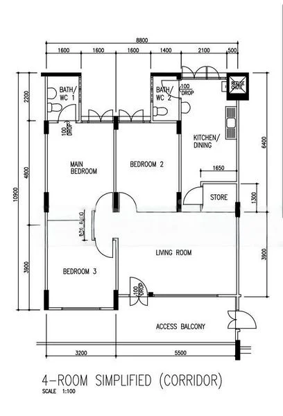 4 Room (4S) HDB for Rent in 713 Yishun Street 71 - Image 7