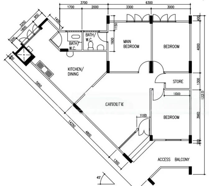 4 Room (4A) HDB for Rent in  541 Ang Mo Kio Avenue 10 - Image 5