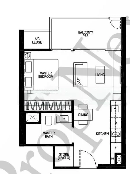 1 Bed Apartment (Condo) for Sale in  Seaside Residences - Image 10