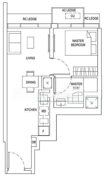 1 Bed Condo for Sale in One Bernam - Image 5