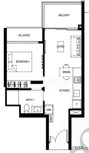 1 Bed Condo for Sale in  Normanton Park - Image 4