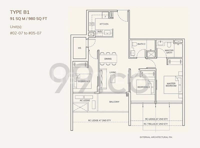 3 Bed Apartment (Condo) for Sale in Ardor Residence - Image 4