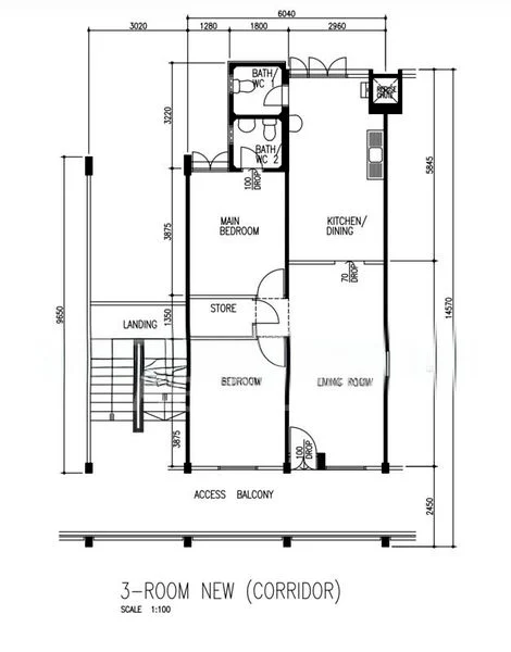 3 Room (3NG) HDB for Sale in 308 Bukit Batok Street 31 - Image 14