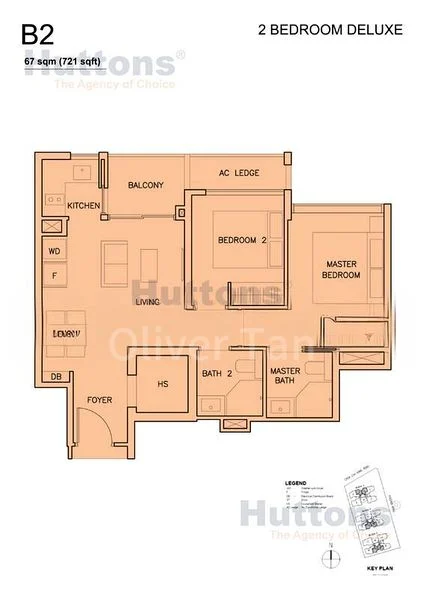 2 Bed Condo for Rent in  The Arden - Image 5