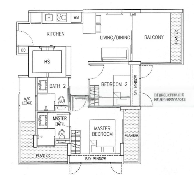 2 Bed Condo for Rent in  Liberte - Image 8