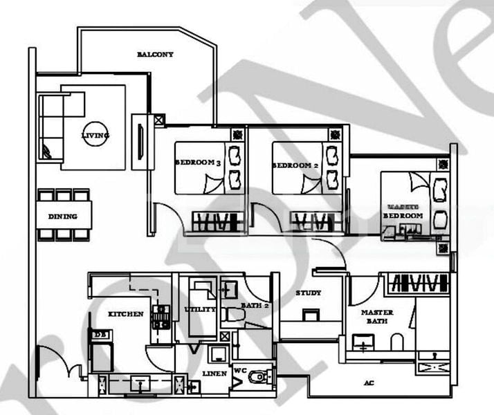 3 Bed Executive Condo for Sale in  Belysa - Image 12