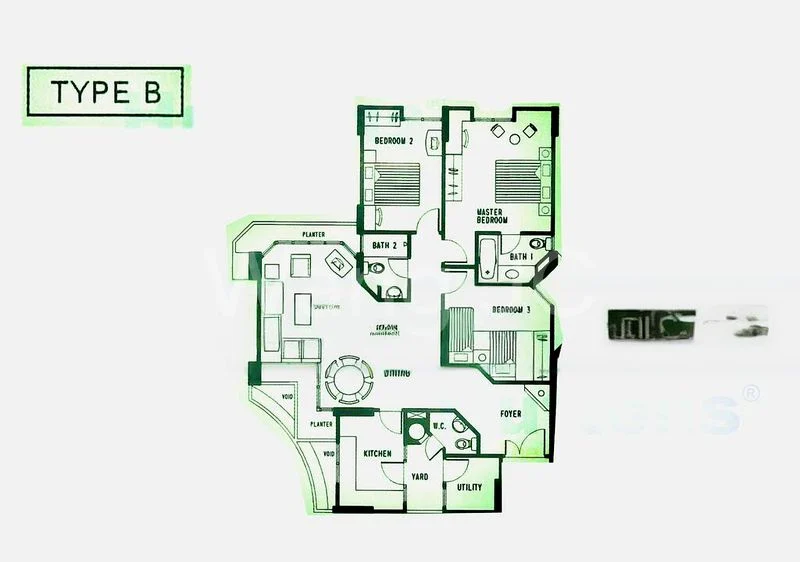 3 Bed Apartment (Condo) for Sale in  Maysprings - Image 14