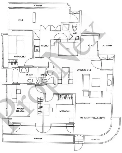 3 Bed Apartment (Condo) for Sale in Balmoral Heights - Image 10