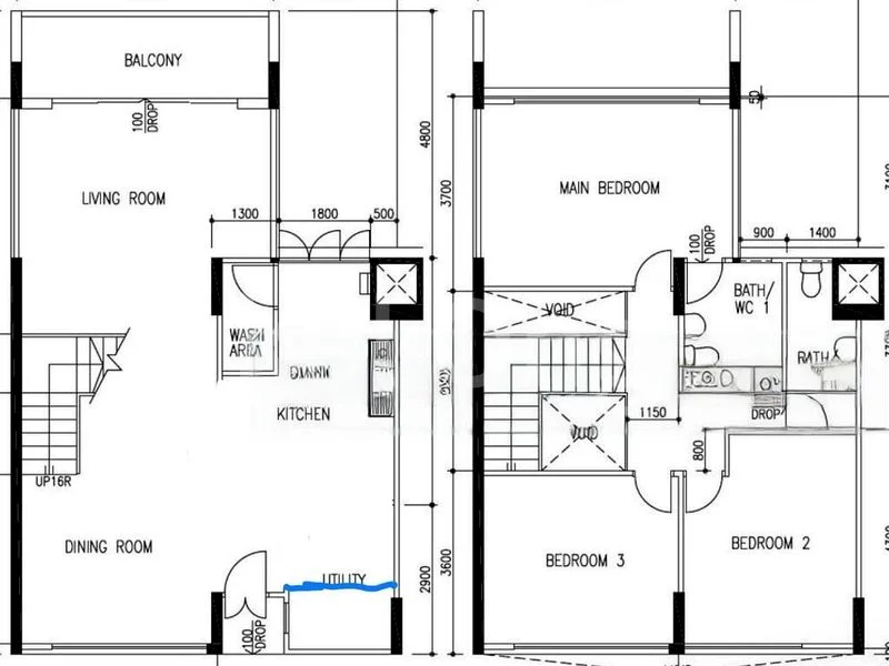 Maisonette HDB for Rent in  237 Hougang Street 21 - Image 10