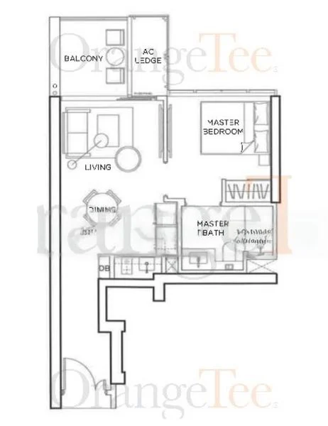 1 Bed Condo for Rent in  Gem Residences - Image 7