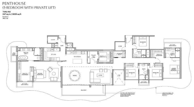 5 Bed Condo for Sale in Zyon Grand - Image 7