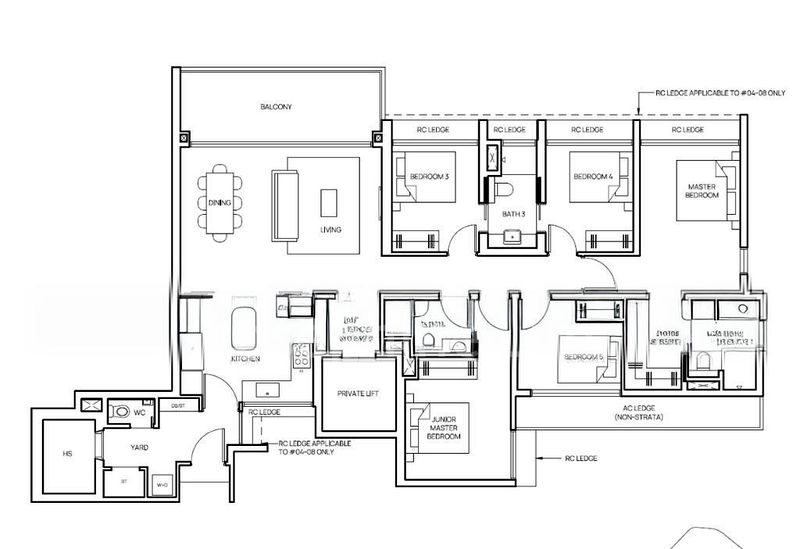 5 Bed Condo for Sale in  Skye at Holland - Image 4