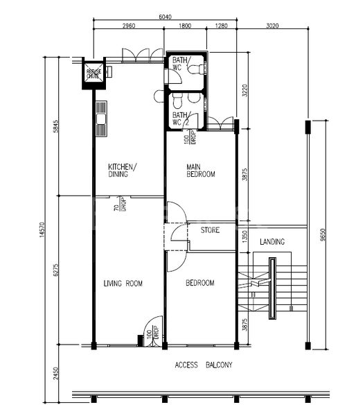 3 Room (3NG) HDB for Sale in 304 Bukit Batok Street 31 - Image 11
