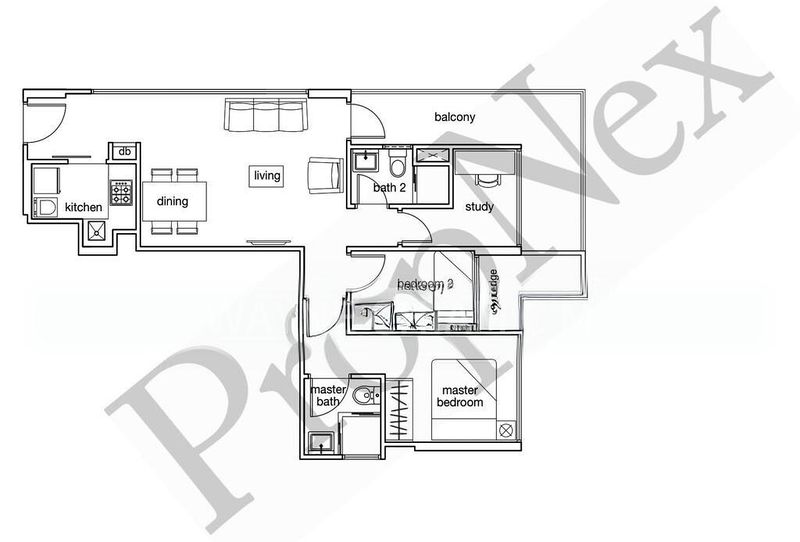 2 Bed Condo for Sale in  Studios @ Tembeling - Image 7