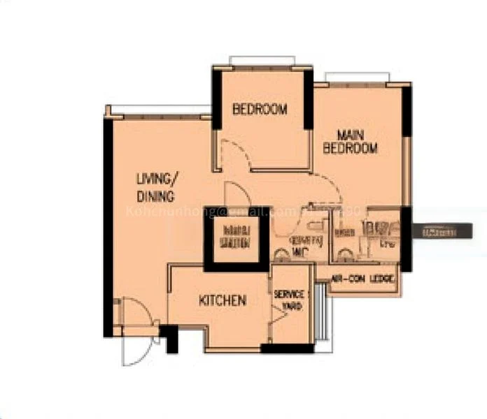 3 Room (3A) HDB for Sale in  93B Telok Blangah Street 31 - Image 8